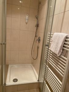 Koupelna v ubytování Hotel Klosterhof