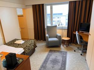 TV a/nebo společenská místnost v ubytování Budget Hotel Easystay