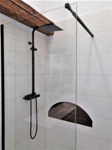 Koupelna v ubytování Biały Kruk Apartamenty vis-a-vis Jasnej Góry 5b