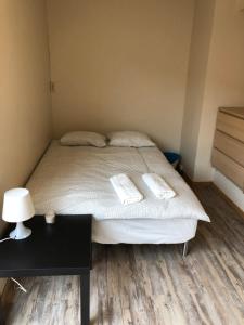 Postel nebo postele na pokoji v ubytování Guesthouse Centrum
