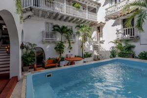 Bazén v ubytování Bololá Hotel nebo v jeho okolí