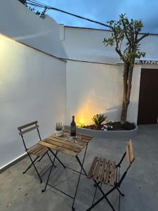 En terrasse eller udendørsområde på Casa Peñas 1