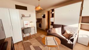 Køkken eller tekøkken på L'ensoleillé, T2 face océan