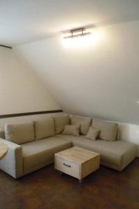 Χώρος καθιστικού στο Ferienwohnung 1 Höller