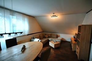 Χώρος καθιστικού στο Ferienwohnung 1 Höller