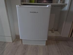 Kuchyň nebo kuchyňský kout v ubytování chambre 2 personnes Pinet