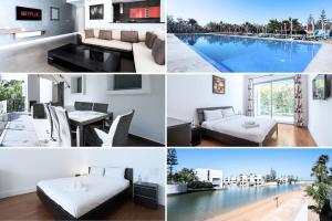 Bazén v ubytování Résidence Luxe avec Plage Privée nebo v jeho okolí