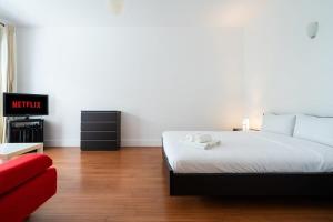 Postel nebo postele na pokoji v ubytování Résidence Luxe avec Plage Privée