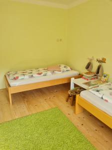 Postel nebo postele na pokoji v ubytování Apartmán AZ