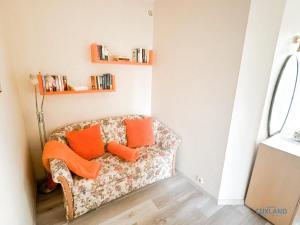 Posezení v ubytování Ferienhaus Bungalow nahe Kurpark Döse