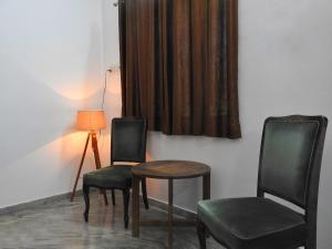 Jawai Leopard Villa的休息区