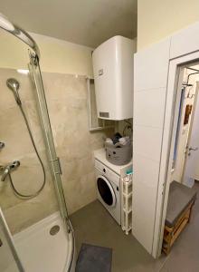 Koupelna v ubytování Vienna Business-Apartment 1-6 months
