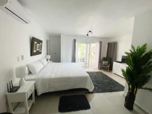 Postel nebo postele na pokoji v ubytování Cabarete Kite Beach Rooms & Condos