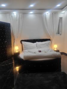 Postel nebo postele na pokoji v ubytování Jovanovic Residence Belgrad