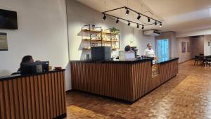 Vstupní hala nebo recepce v ubytování Studio Dolmens 351 Palácio Quitandinha
