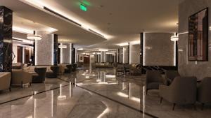 Area soggiorno di Ajm Mina Hotel