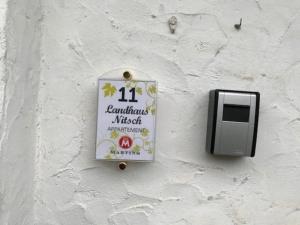 Certifikát, ocenenie alebo iný dokument vystavený v ubytovaní Landhaus Nitsch