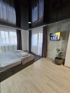 Vila Kalibu 1客房内的一张或多张床位