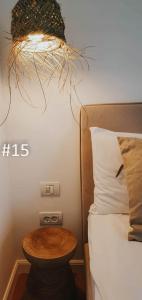 Кровать или кровати в номере The Pines Boutique Villa - Vama Veche