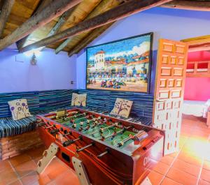 Herní místnost v ubytování El Tajil