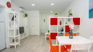 Μια τηλεόραση ή/και κέντρο ψυχαγωγίας στο Apartamento nuevo completo 2