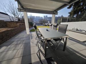 Balkón nebo terasa v ubytování Apartments Waldbronn