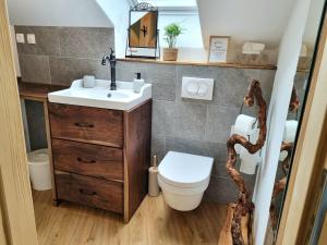 Kupatilo u objektu Studio Apartma2 pri Adamu