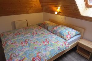 Posteľ alebo postele v izbe v ubytovaní 8 féröhelyes apartman