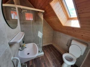 Kúpeľňa v ubytovaní 8 féröhelyes apartman