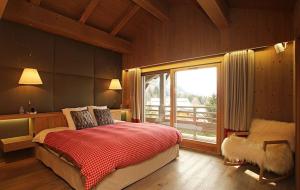 Ένα ή περισσότερα κρεβάτια σε δωμάτιο στο Modern Chalet Noves