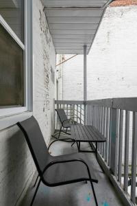 Balkón nebo terasa v ubytování Beautiful apartment in Downtown