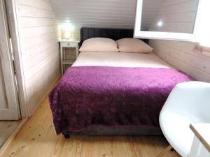 Ένα ή περισσότερα κρεβάτια σε δωμάτιο στο Holiday Home in Stepnica by Szczecin Lagoon