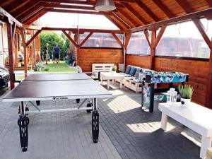 Πινγκ πονγκ στο Single-story holiday home near the sea, Ustronie ή εκεί κοντά +19 φωτογραφίες