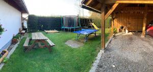 Zahrada ubytování Apartmány Šumava Boubín
