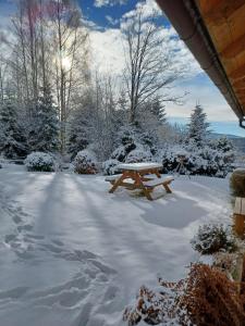 Apartmány Šumava Boubín v zimě