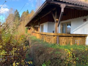 Zahrada ubytování Apartmány Šumava Boubín