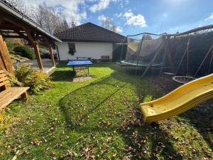 Zahrada ubytování Apartmány Šumava Boubín