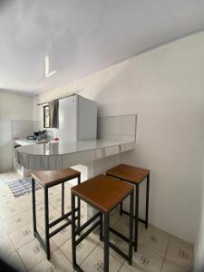 Kuchyň nebo kuchyňský kout v ubytování Anluka-House