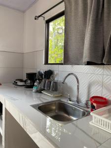 Kuchyň nebo kuchyňský kout v ubytování Anluka-House