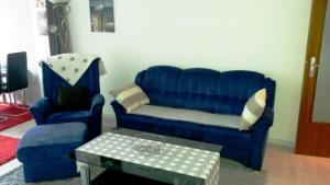 Χώρος καθιστικού στο Fewo 91 WHG B 1 in Burhave