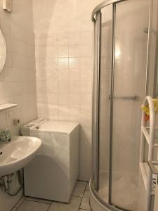 Koupelna v ubytování Ferienwohnung Thordsen 5