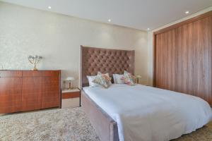 Katil atau katil-katil dalam bilik di Appartement Belle Vue Agadir