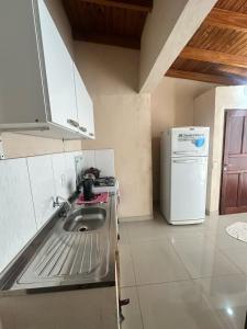 Kuchyň nebo kuchyňský kout v ubytování Lo de Euge