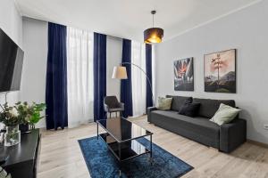 Posezení v ubytování Fast Wifi I 4 min to U3 Zipperer Straße
