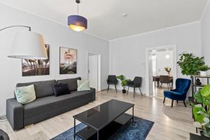 Posezení v ubytování Fast Wifi I 4 min to U3 Zipperer Straße