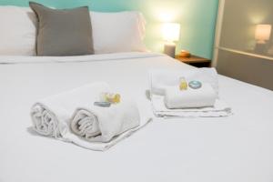 Postel nebo postele na pokoji v ubytování BeGuest Bright Inn Lisbon Apartment