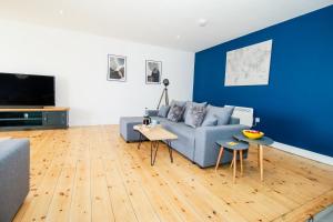 Et tv og/eller underholdning på The Penthouse at Bridge Apartments + 15 billeder