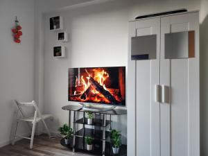 TV a/nebo společenská místnost v ubytování Cozy and Comfortable Private Room
