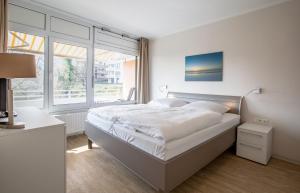 Postel nebo postele na pokoji v ubytování STRANDIDYLL, 121 - Typ B4