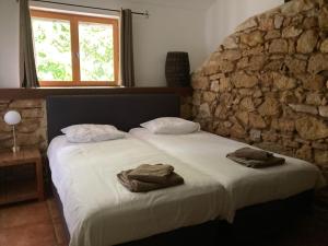 Posteľ alebo postele v izbe v ubytovaní Chateau Camp del Saltre Prayssac
